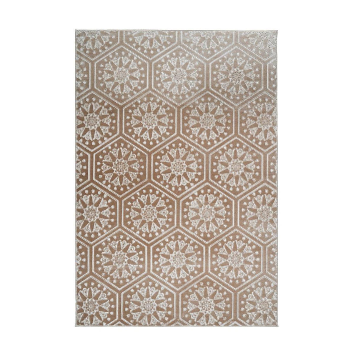 Paris Prix Tapis Moderne Fait Main  Monroe II  Taupe