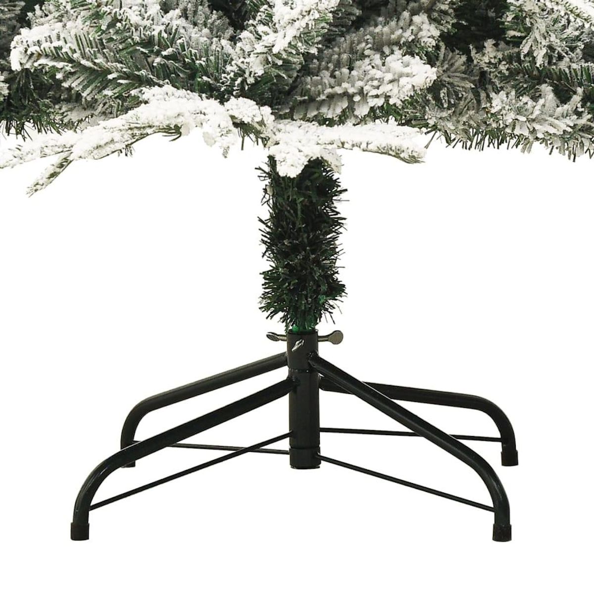 VIDAXL Sapin de Noël artificiel a flocons de neige Vert 240 cm PVC/PE