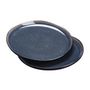 Voir la diapositive 3 : BJORN Plateau de service IRIS Ø32cm - 2 pièces - Bleu nuit