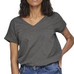Vila T shirt  Femme Vila Dreamers. Coloris disponibles : Gris