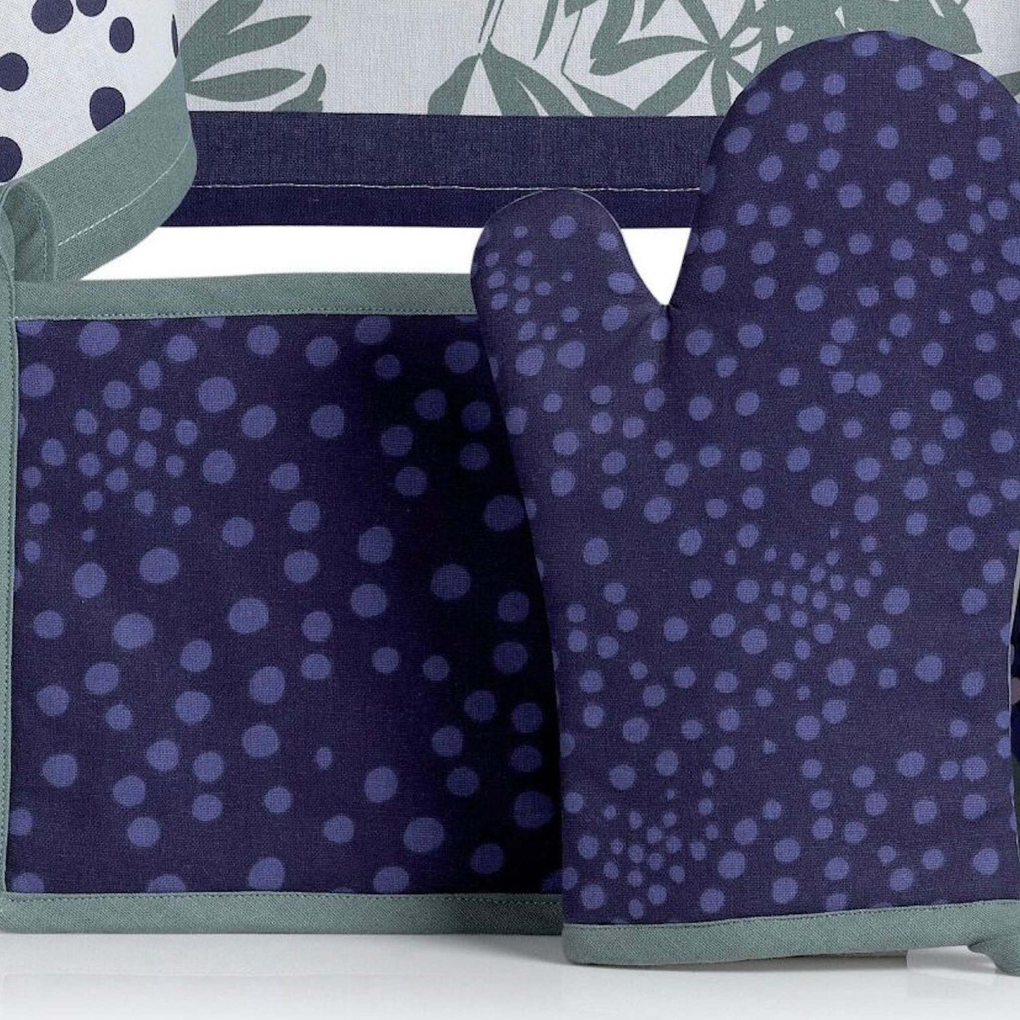 Voir la diapositive 3 : Les Ateliers du Linge Gant et manique imprimés