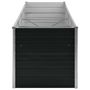 Voir la diapositive 4 : VIDAXL Lit sureleve de jardin Anthracite 320x80x77 cm Acier galvanise