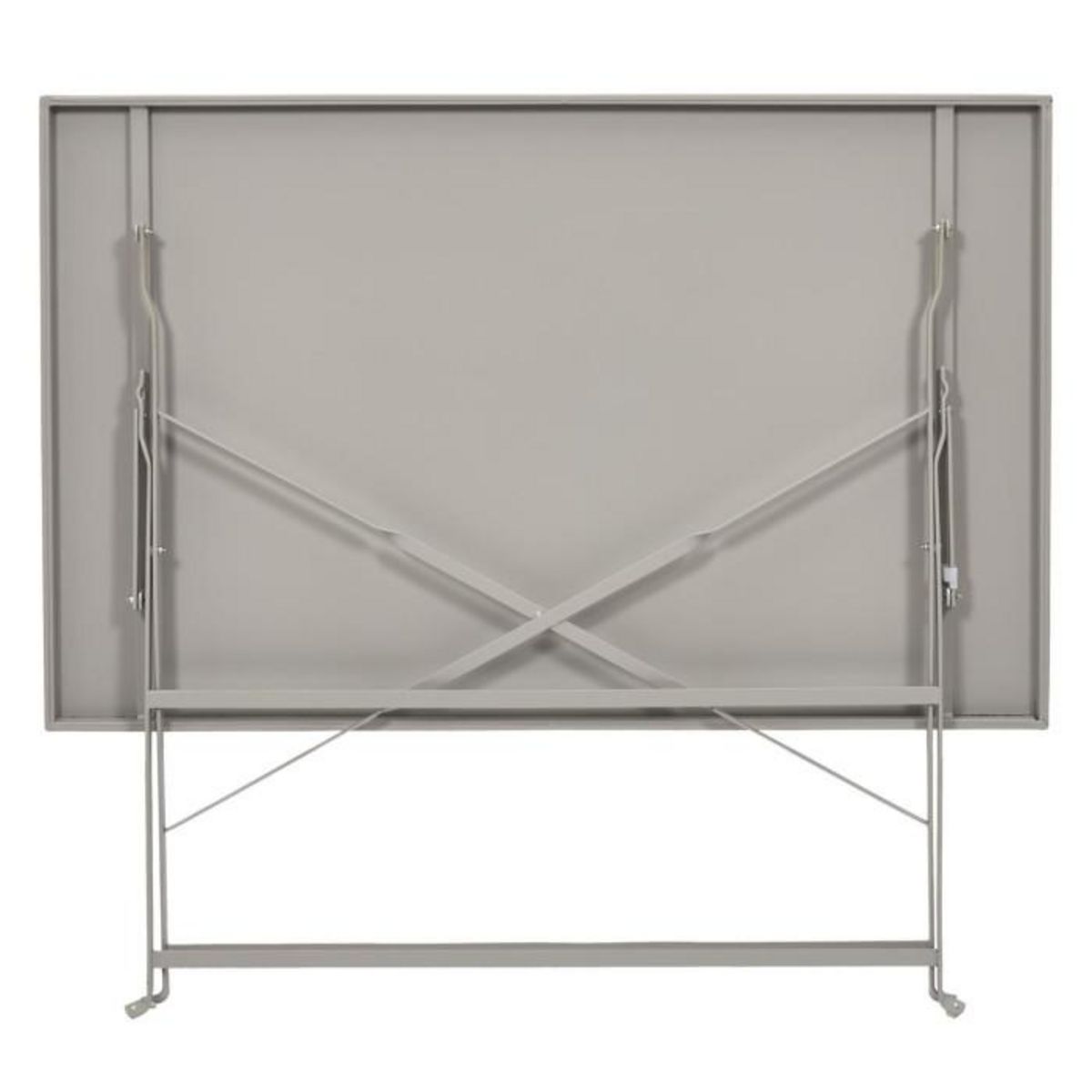 Paris Prix Table de Jardin Pliante  Palerme  110cm Taupe