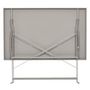 Voir la diapositive 4 : Paris Prix Table de Jardin Pliante  Palerme  110cm Taupe