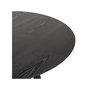 Voir la diapositive 2 : Paris Prix Table de Repas  Lund  120cm Noir