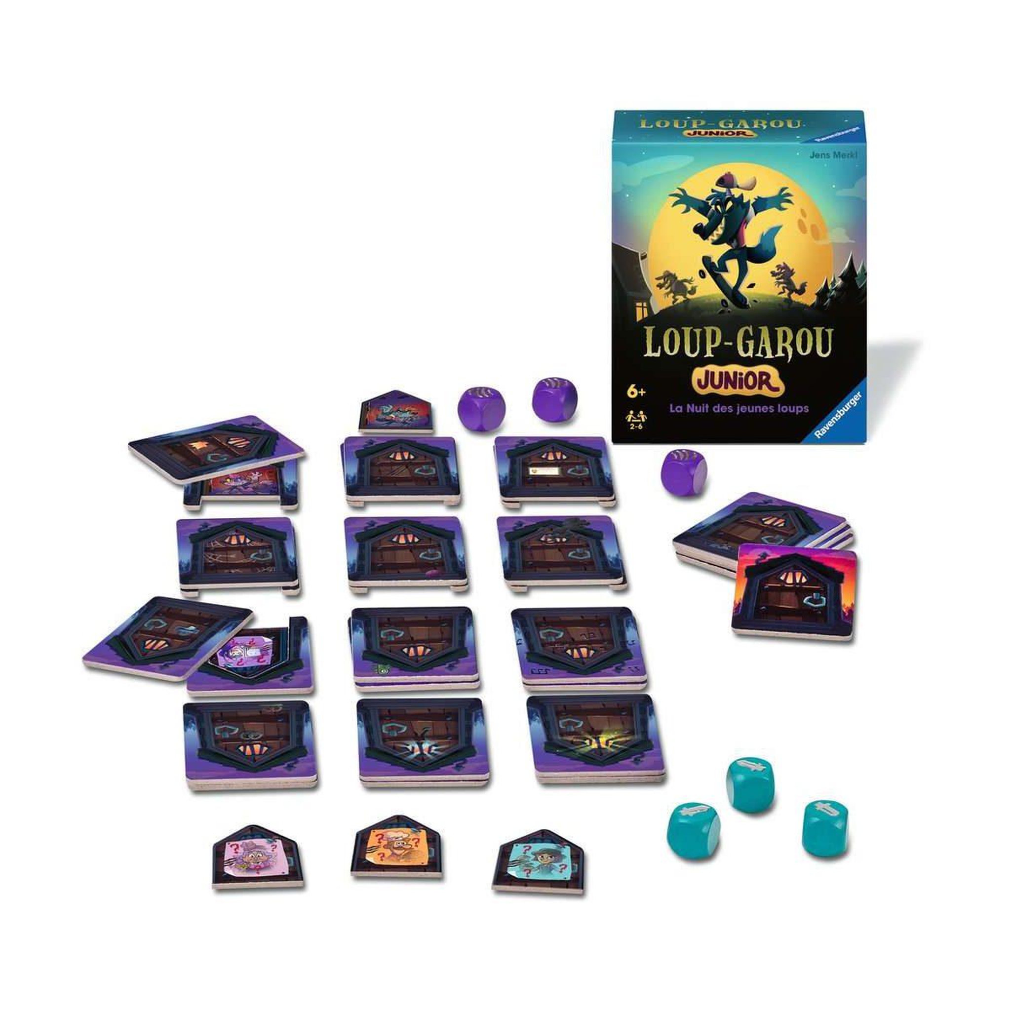 Voir la diapositive 2 : RAVENSBURGER Loup-garou junior la version pour les plus petits