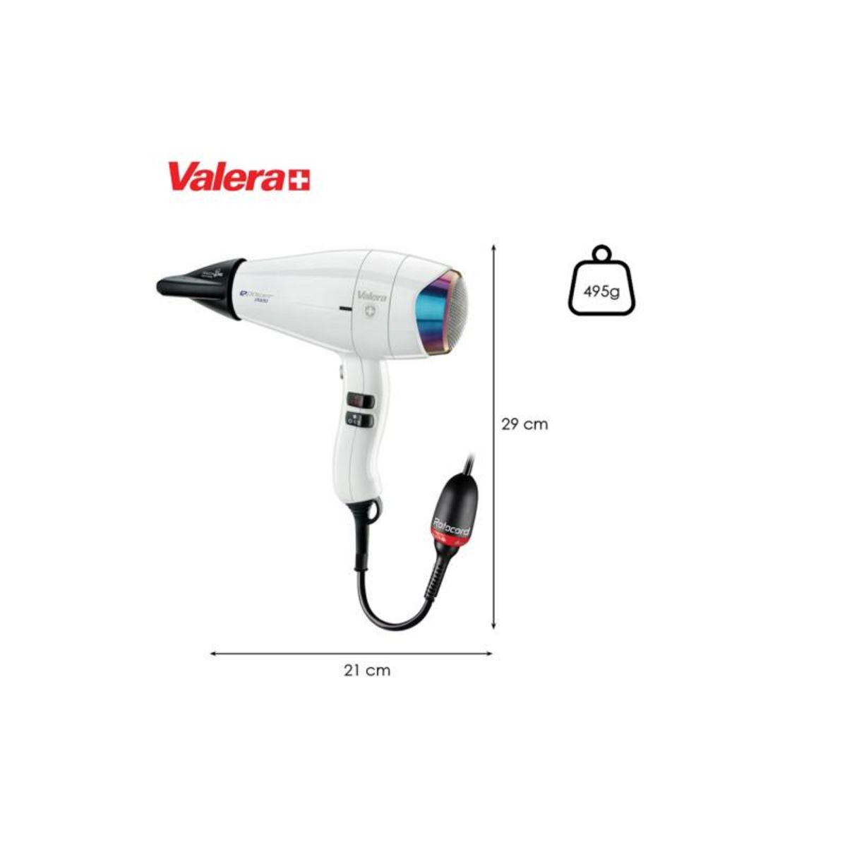 VALERA Sèche cheveux Valera EPOWER 2020 EQ RC BLANC