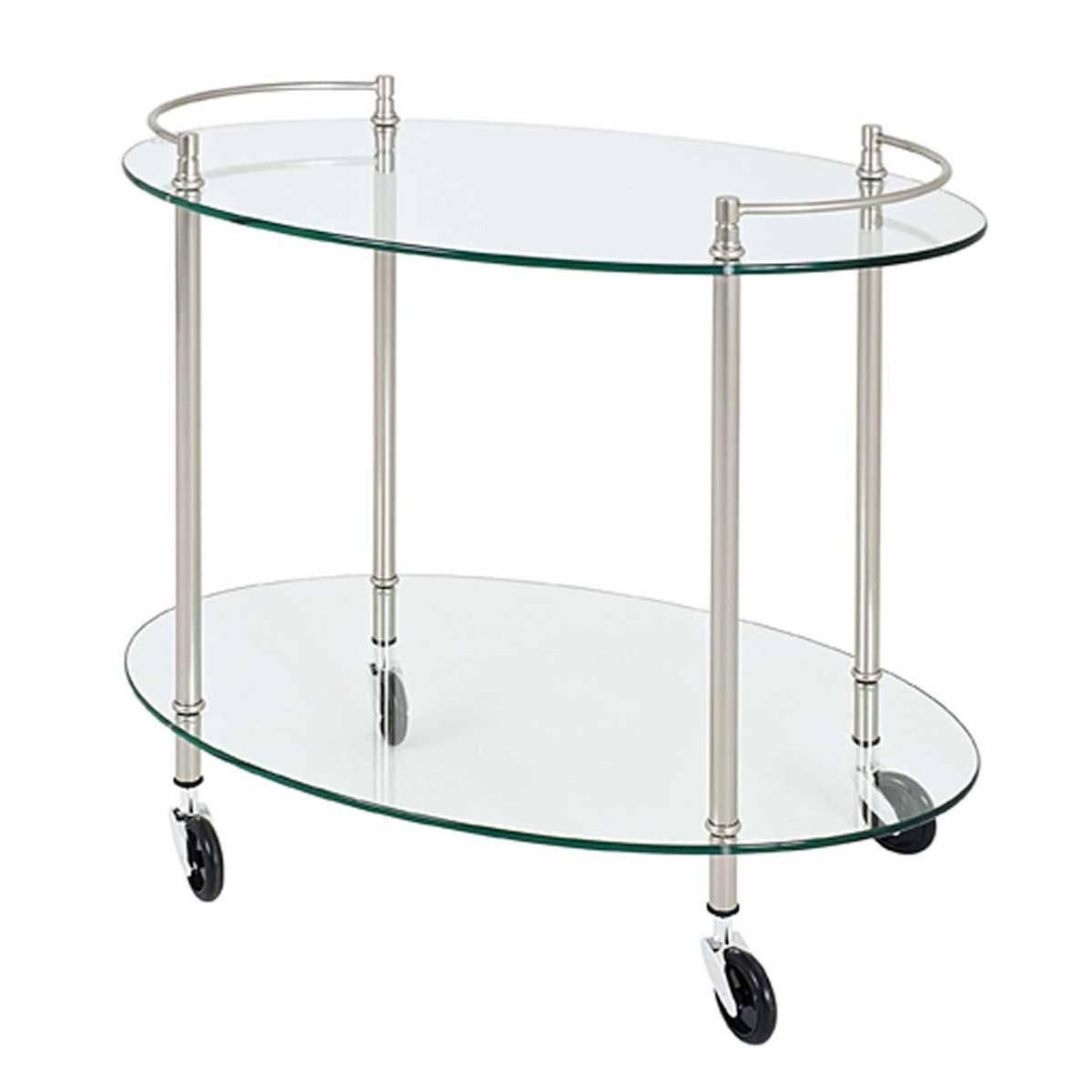 Paris Prix Desserte de Cuisine Design  Yoni  68cm Transparent