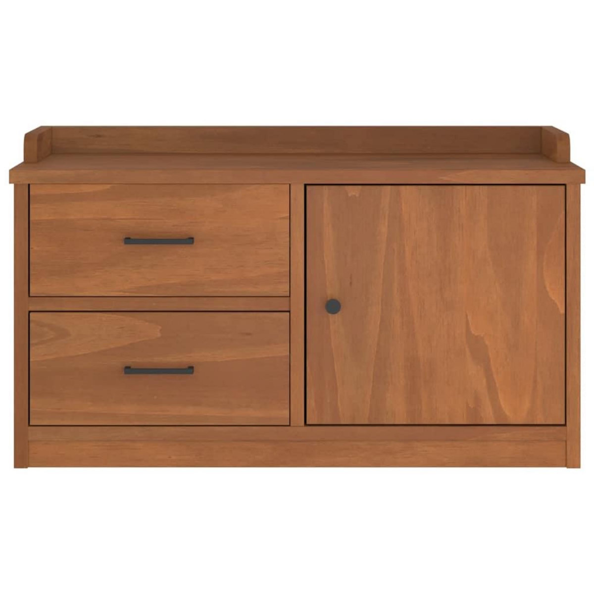 VIDAXL Banc de couloir SANDNES 87x40x50 cm bois de pin massif