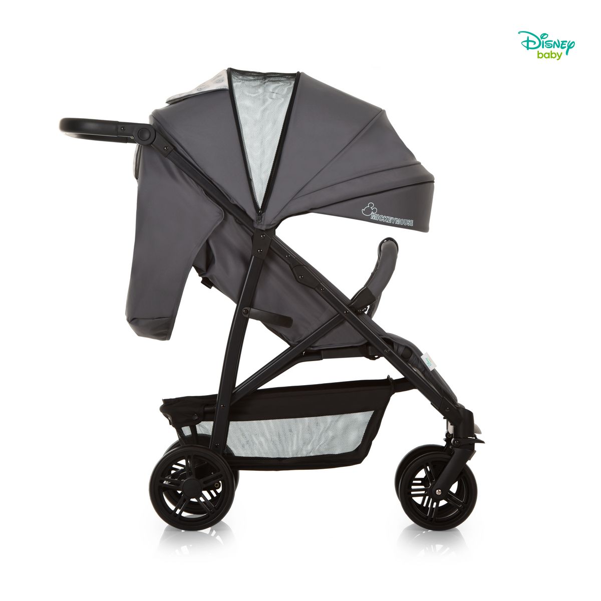 DISNEY Poussette combinée trio Rapid 4X Plus Mickey Mouse
