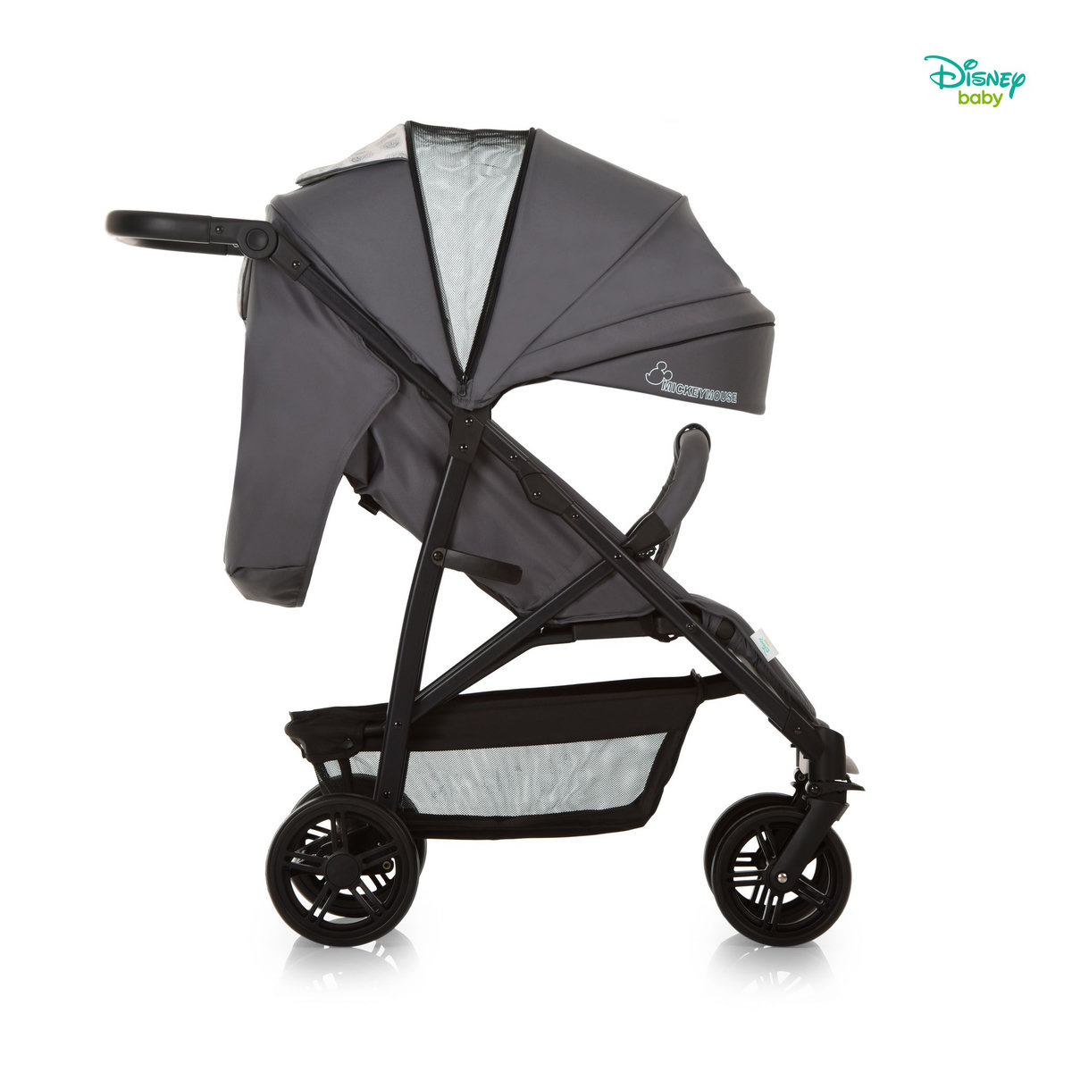 DISNEY Poussette combinée trio Rapid 4X Plus Mickey Mouse