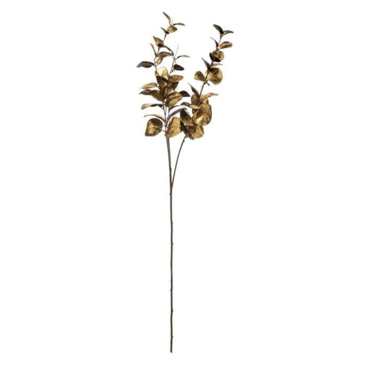 ATMOSPHERA Branche d'Eucalyptus Déco  Soir  76cm Noir & Or