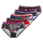 FREEGUN Lot de 5 culottes femme Fantasy. Coloris disponibles : Violet