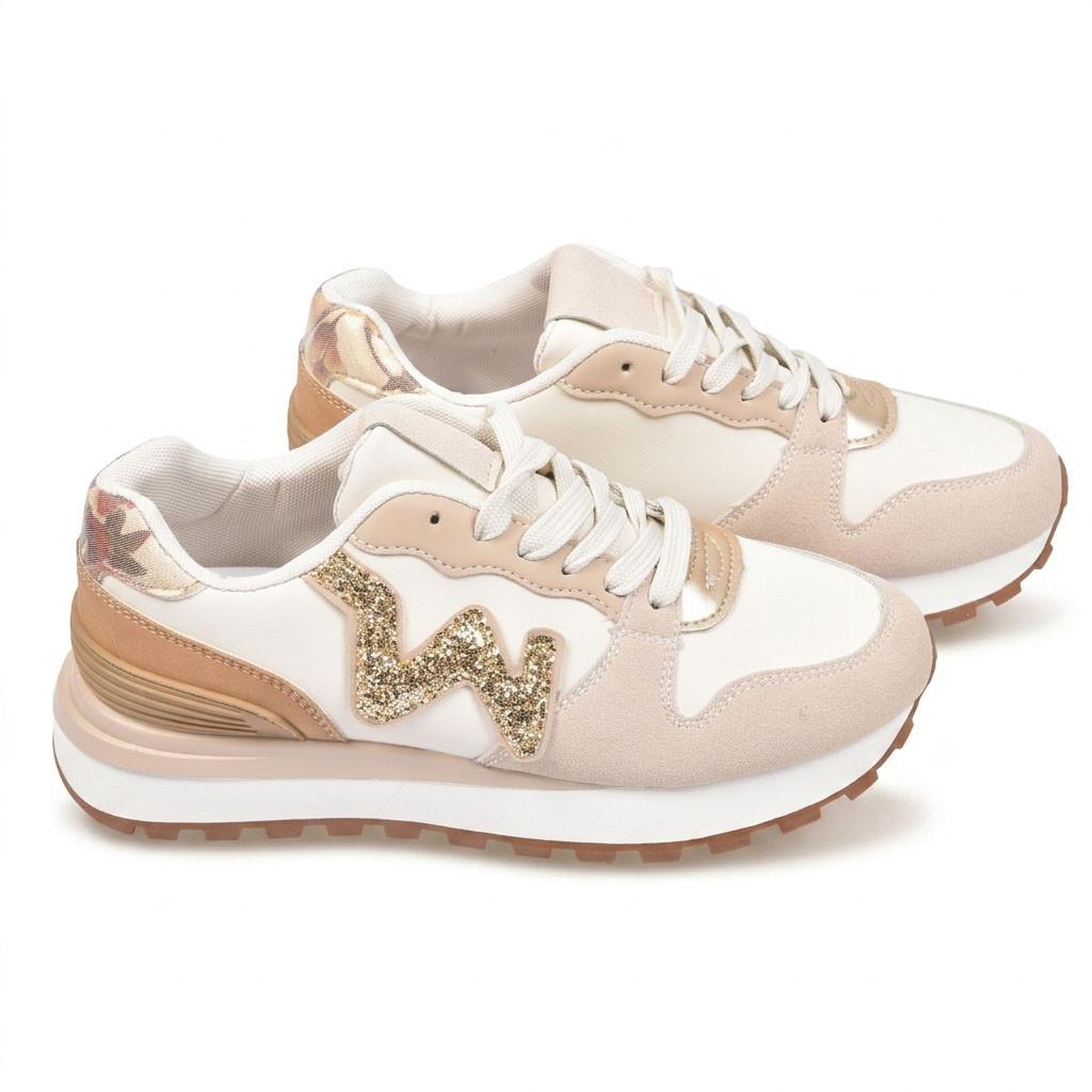 Voir la diapositive 3 : OZABI OZABI Baskets Runner Femme Mesh Logo W 4 Coloris