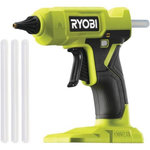 Ryobi RYOBI - Pistolet a colle 18V ONE+ - chauffe en 3 min - indicateur de chauffe - diam. bâtons 12 mm - Avec 3 de colle - RGLU18-0