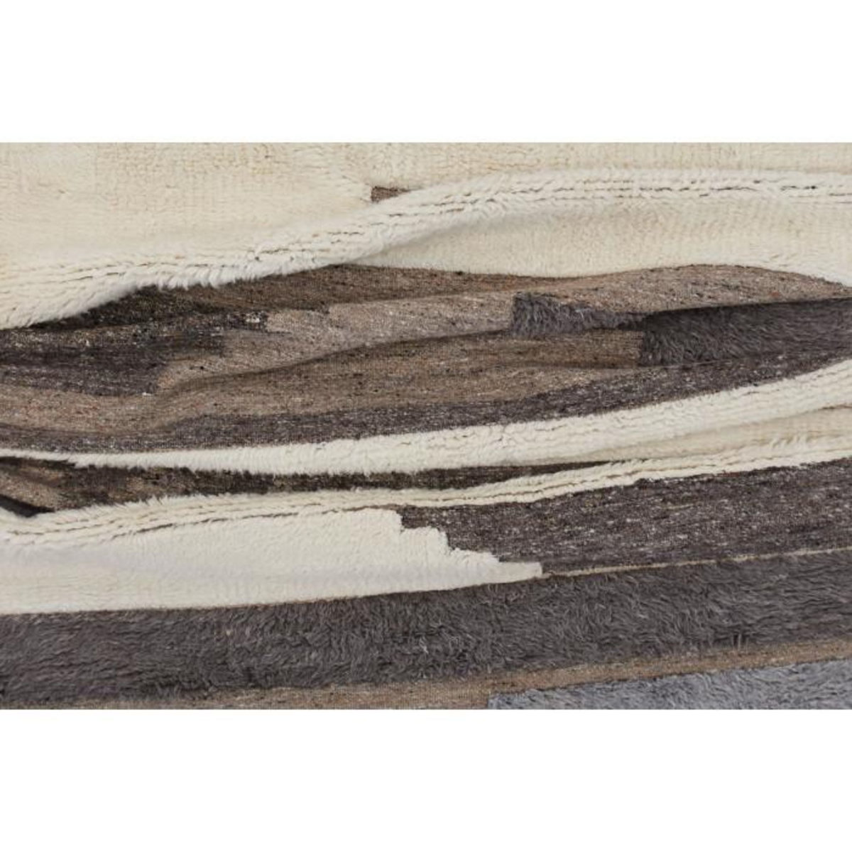 Paris Prix Tapis Déco en Laine  Vincent  202x300cm Multicolore