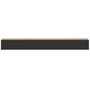Voir la diapositive 3 : ID MARKET Meuble TV 270 cm suspendu ELIO 3 portes bois et noir