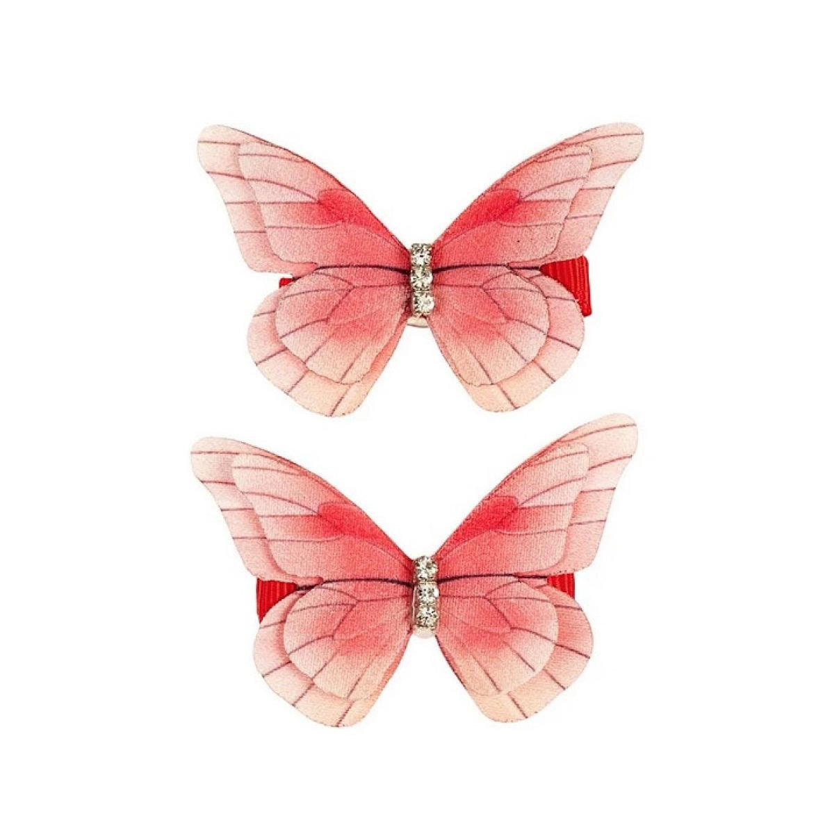 SOUZA Pince à cheveux Linde papillon saumon