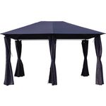 Habitat et Jardin Toile et Rideaux de remplacement pour tonnelle  Rosita  - 3 x 4 m - Gris