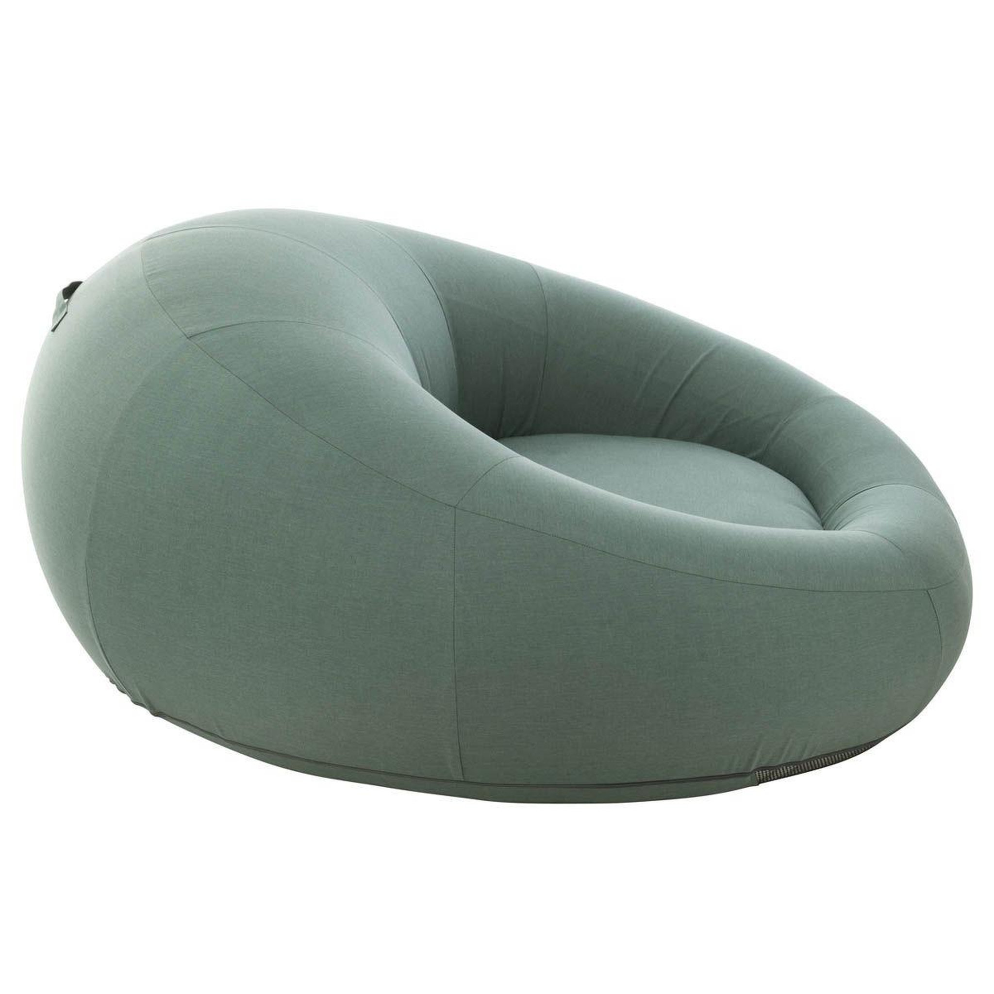 Voir la diapositive 3 : J-LINE Pouf de jardin  donut  175cm vert
