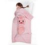 Voir la diapositive 4 : Paris Prix Peluche Couverture  Chat  100x165cm Rose