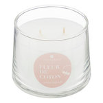 ATMOSPHERA Bougie Parfumée en Verre  Izor  300g Fleur de Coton
