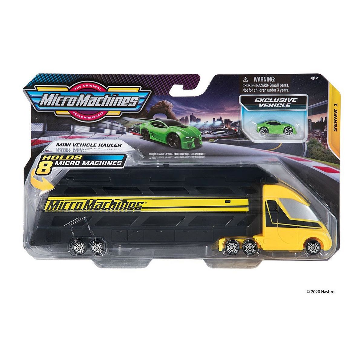 BANDAI Micro machines le camion transporteur 