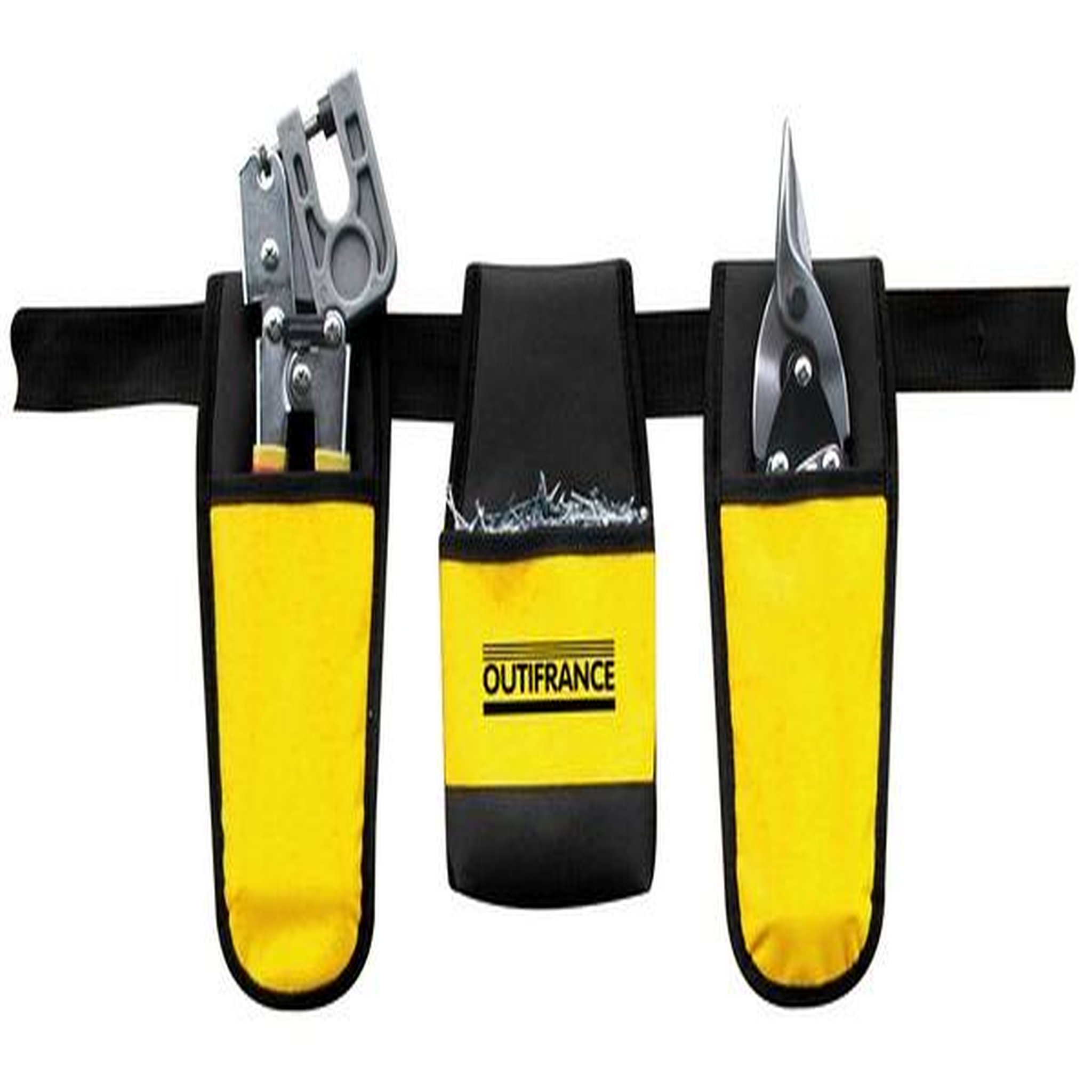 OUTIFRANCE Ceinture plaquiste avec 2 outils