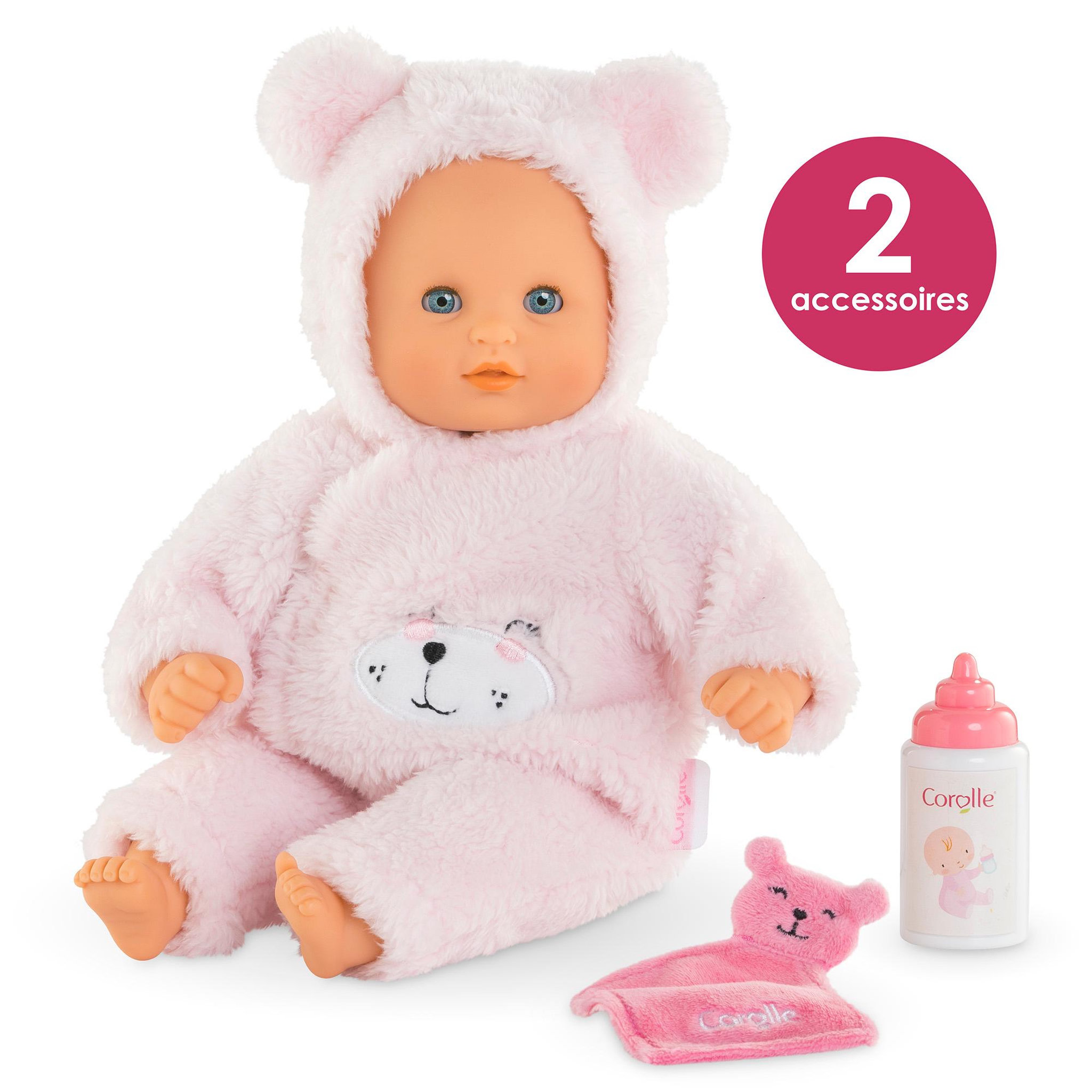 Corolle Poupon Bébé Calin Ourson d'Amour