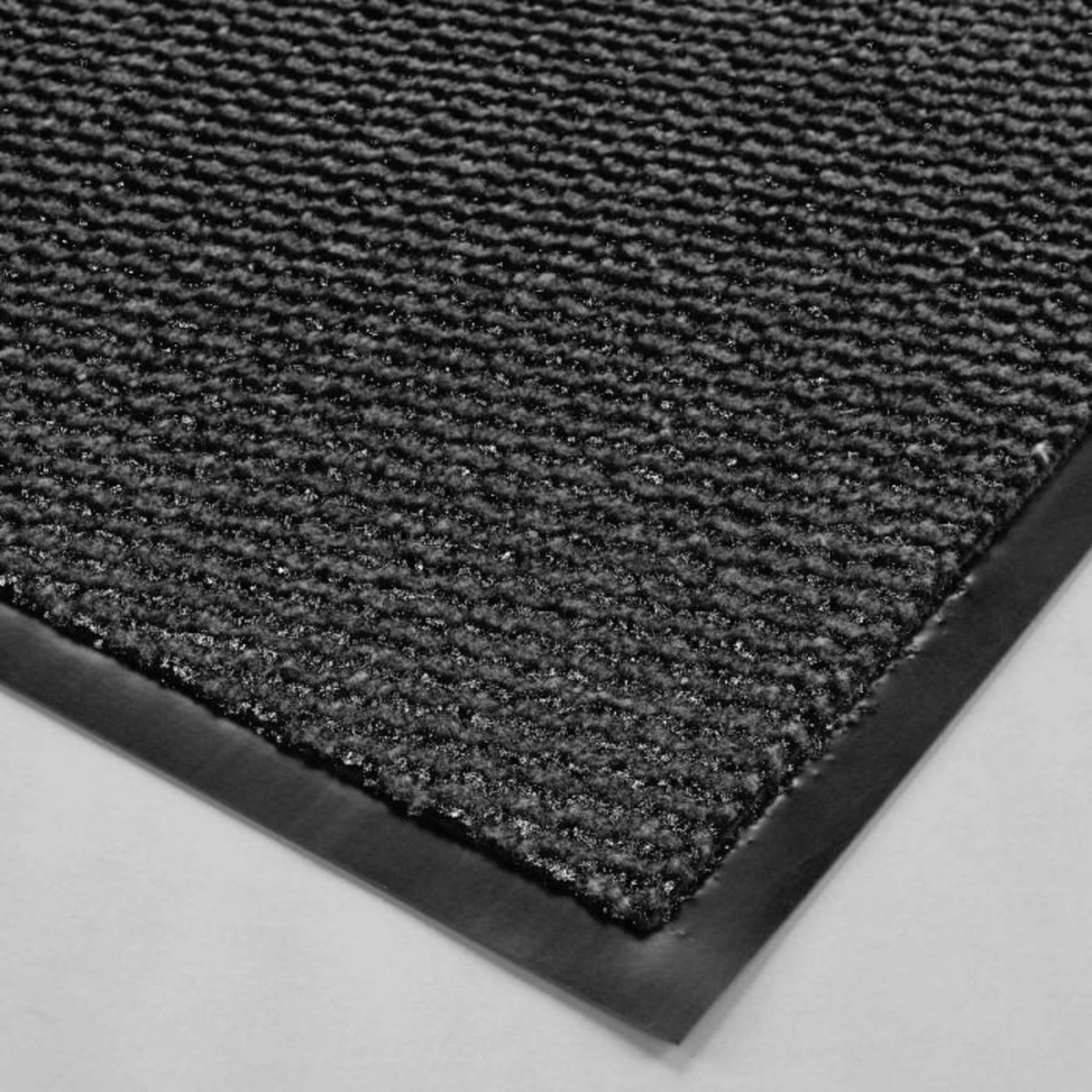 Paris Prix Tapis d'Entrée Anti-Poussière  Julius  50x80cm Noir & Gris