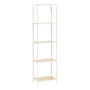 Voir la diapositive 1 : FIVE Étagère 4 Niveaux  Curvy  169cm Naturel