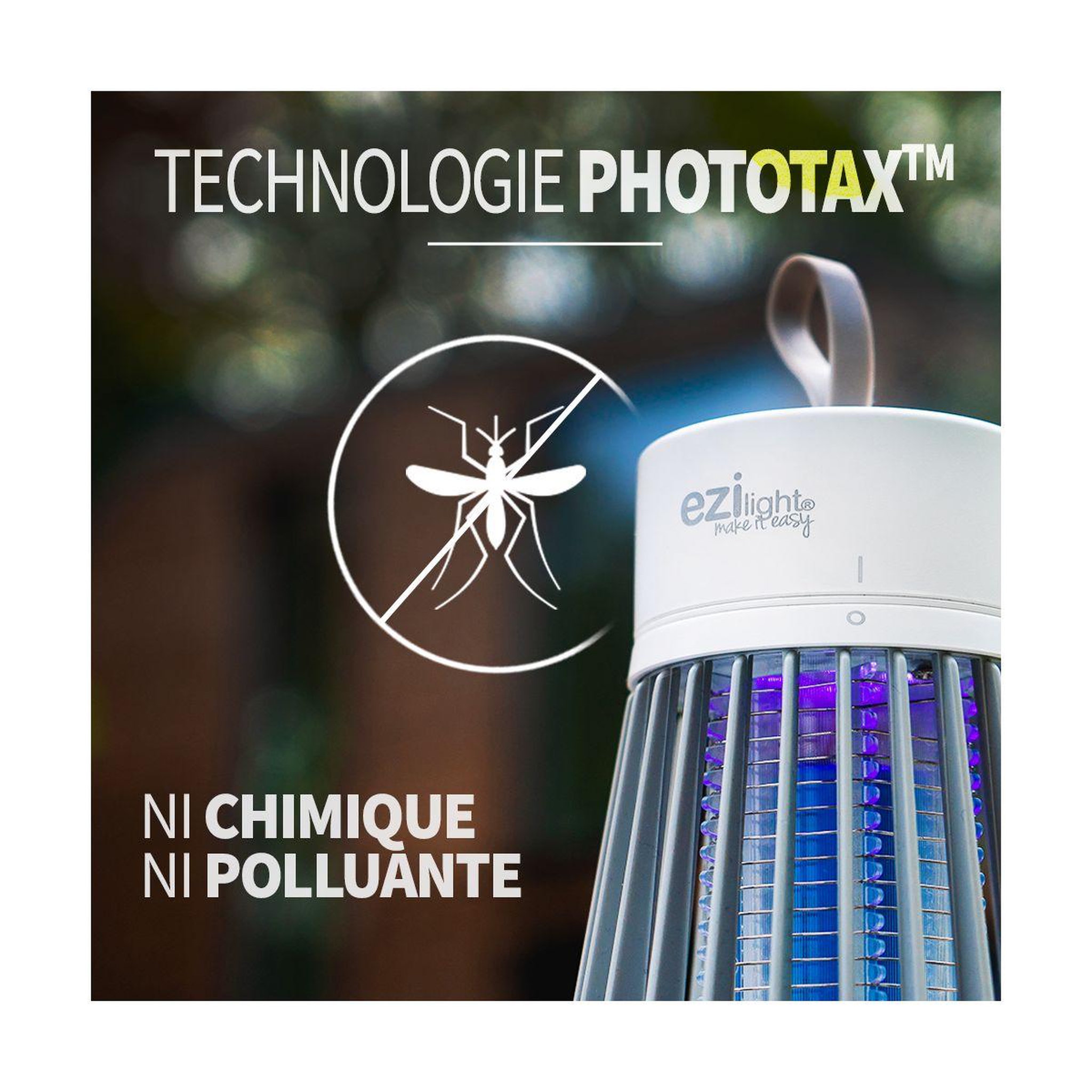 Voir la diapositive 2 : EZILIGHT Appareil anti moustique Lampe nomade MS20