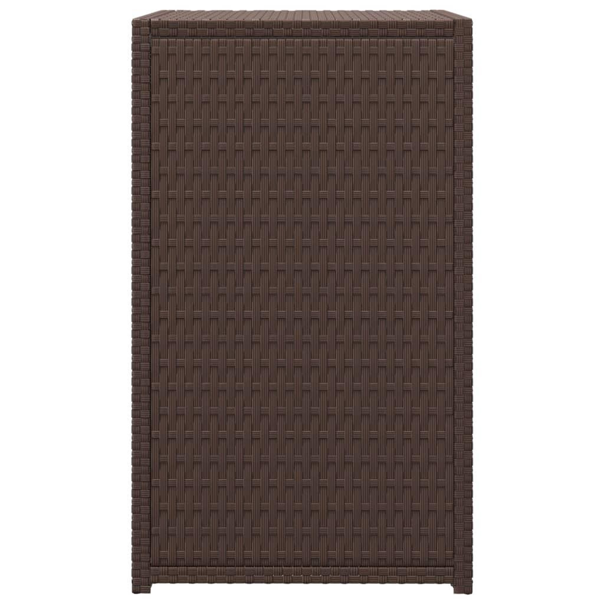 Voir la diapositive 3 : VIDAXL Table en forme de C marron 40x35x60 cm resine tressee