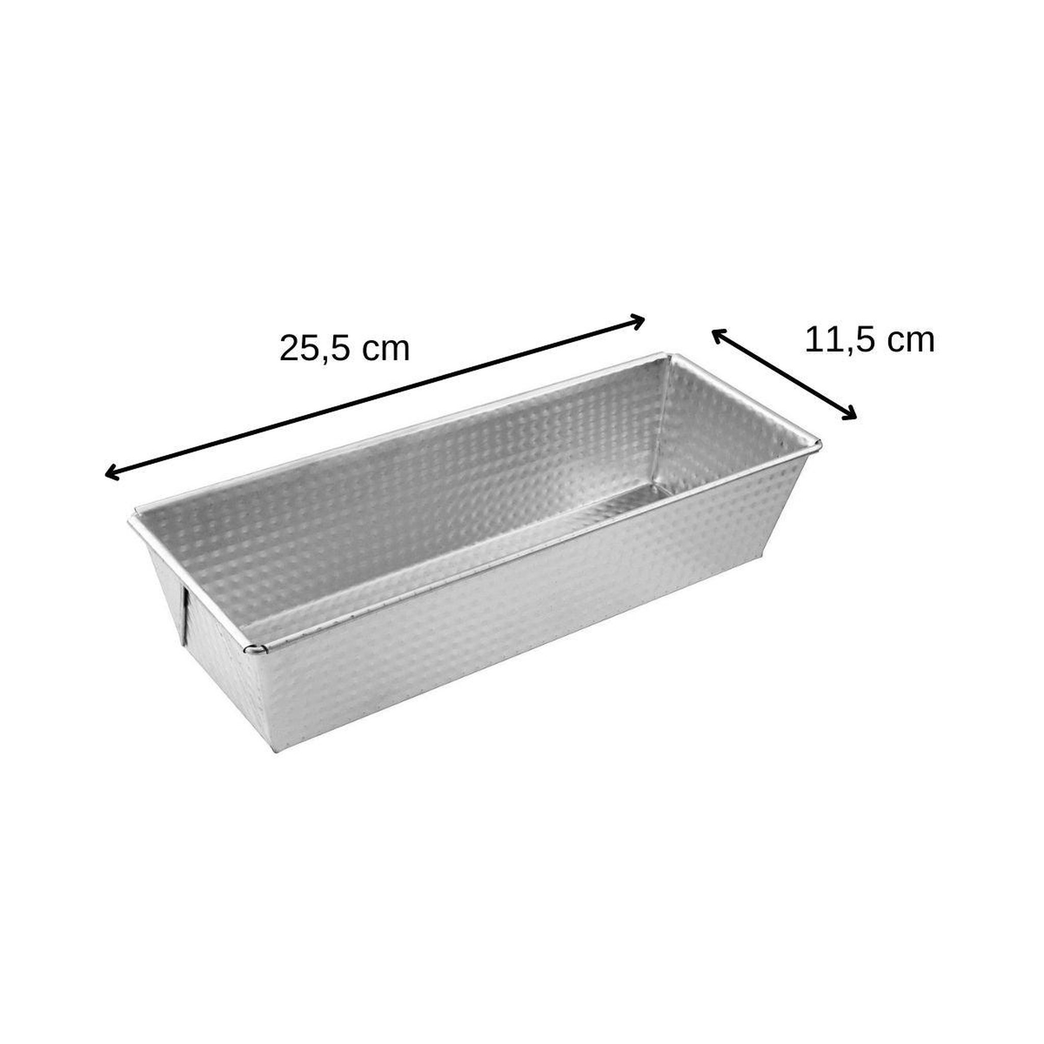 Voir la diapositive 3 : ZENKER Lot de 2 moules à cakes 25,5 x 11,2 cm et 30 x 11,5 cm zenker silver
