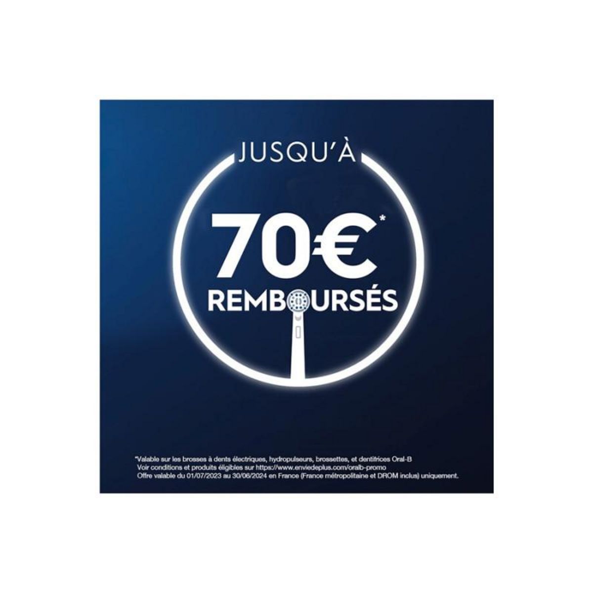 ORAL B Brosse à dents électrique IO 7 Bleu saphir edition cadeau