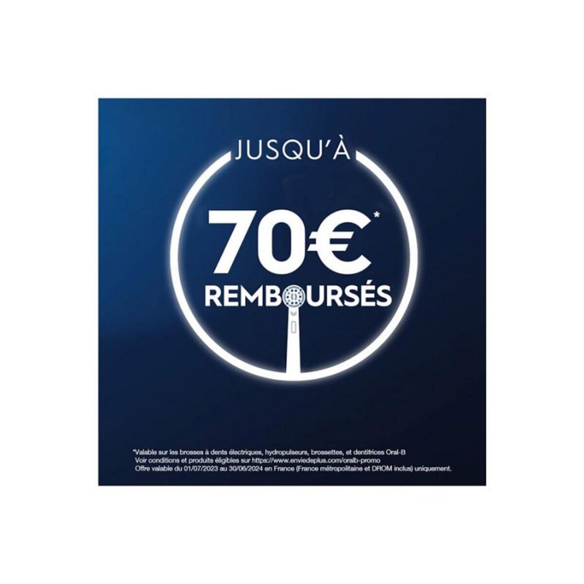 ORAL B Brosse à dents électrique IO 7 Bleu saphir edition cadeau