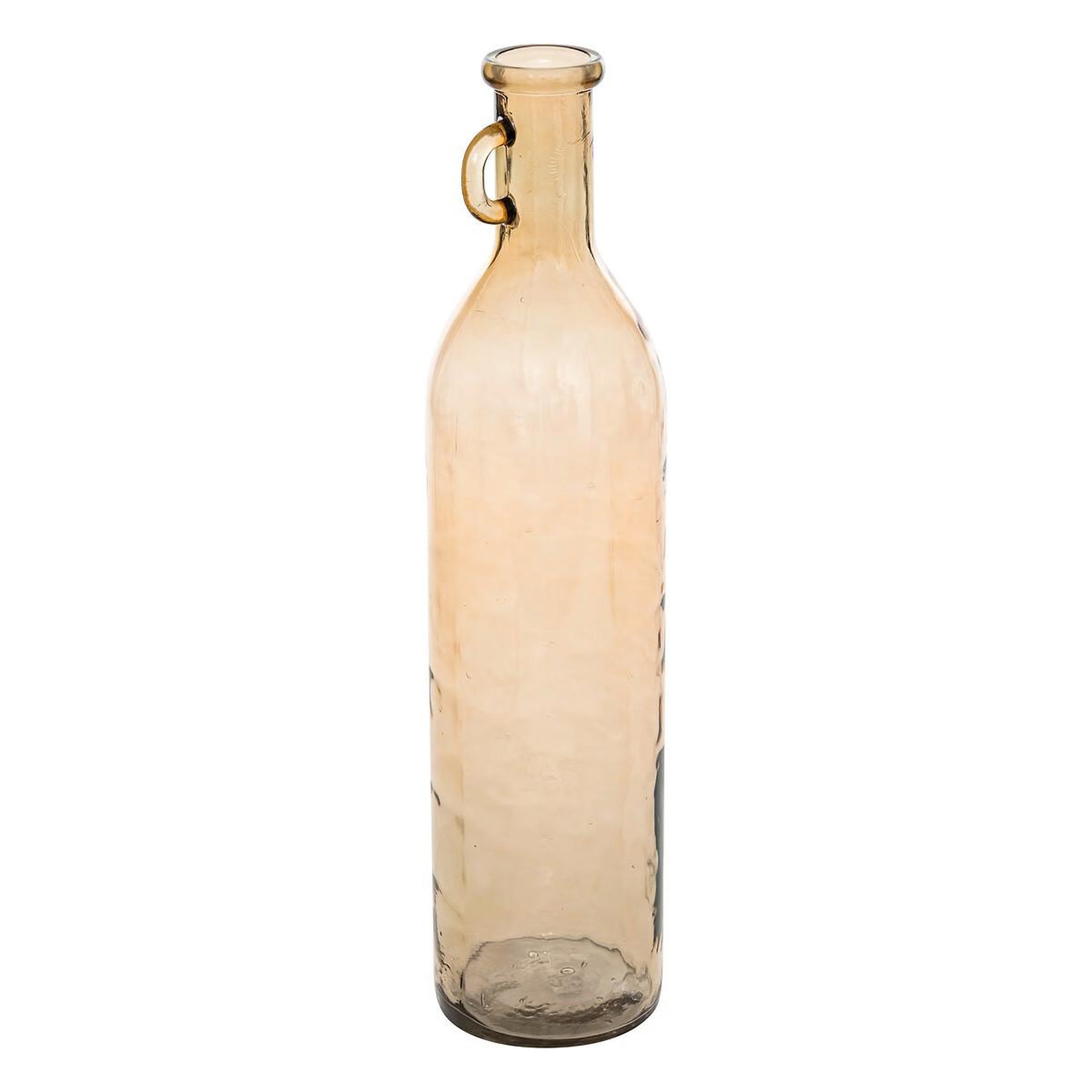 ATMOSPHERA Vase bouteille en verre  yana  75cm rose clair
