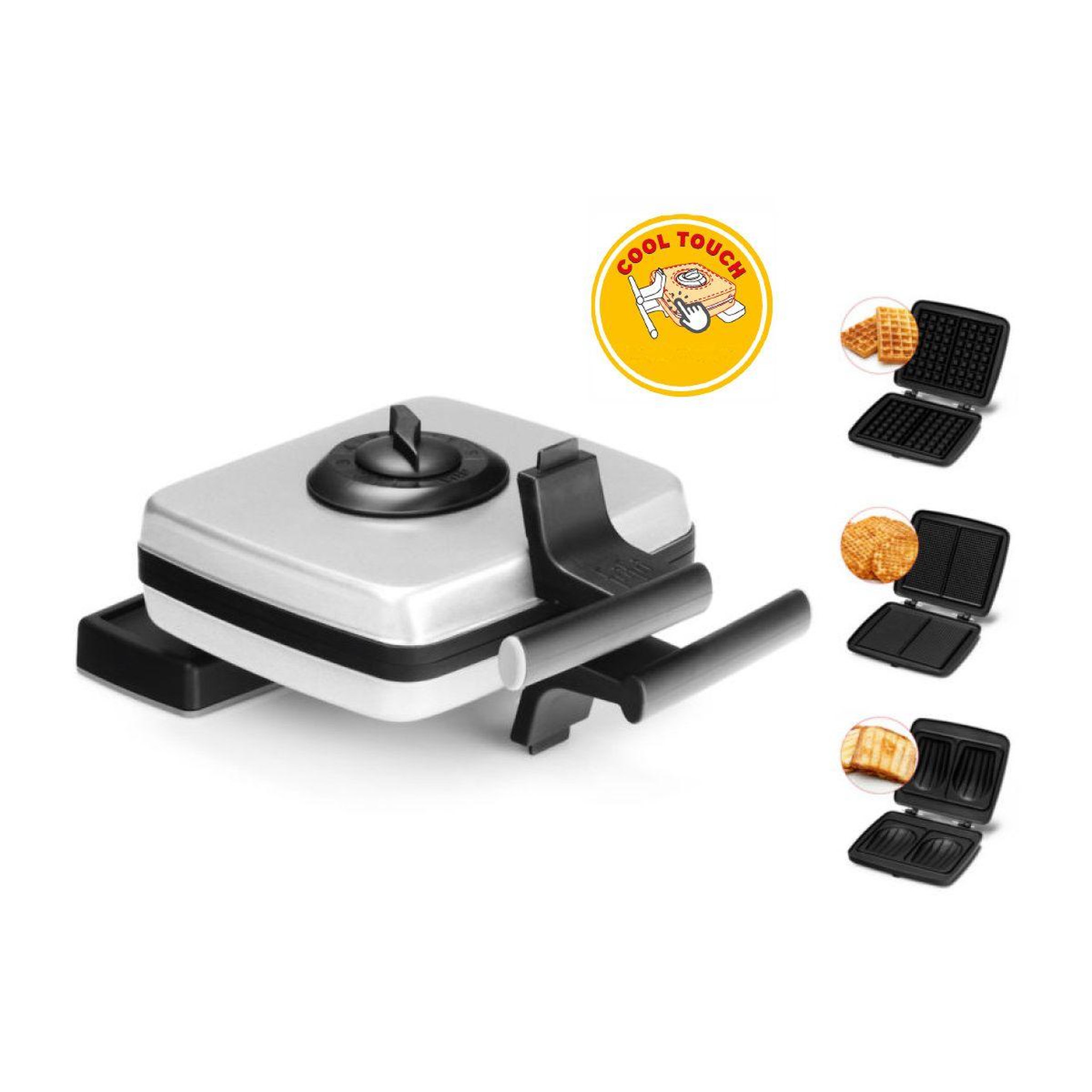 FRIFRI Croque, gaufrier, gaufrette COOL TOUCH  G GT CM