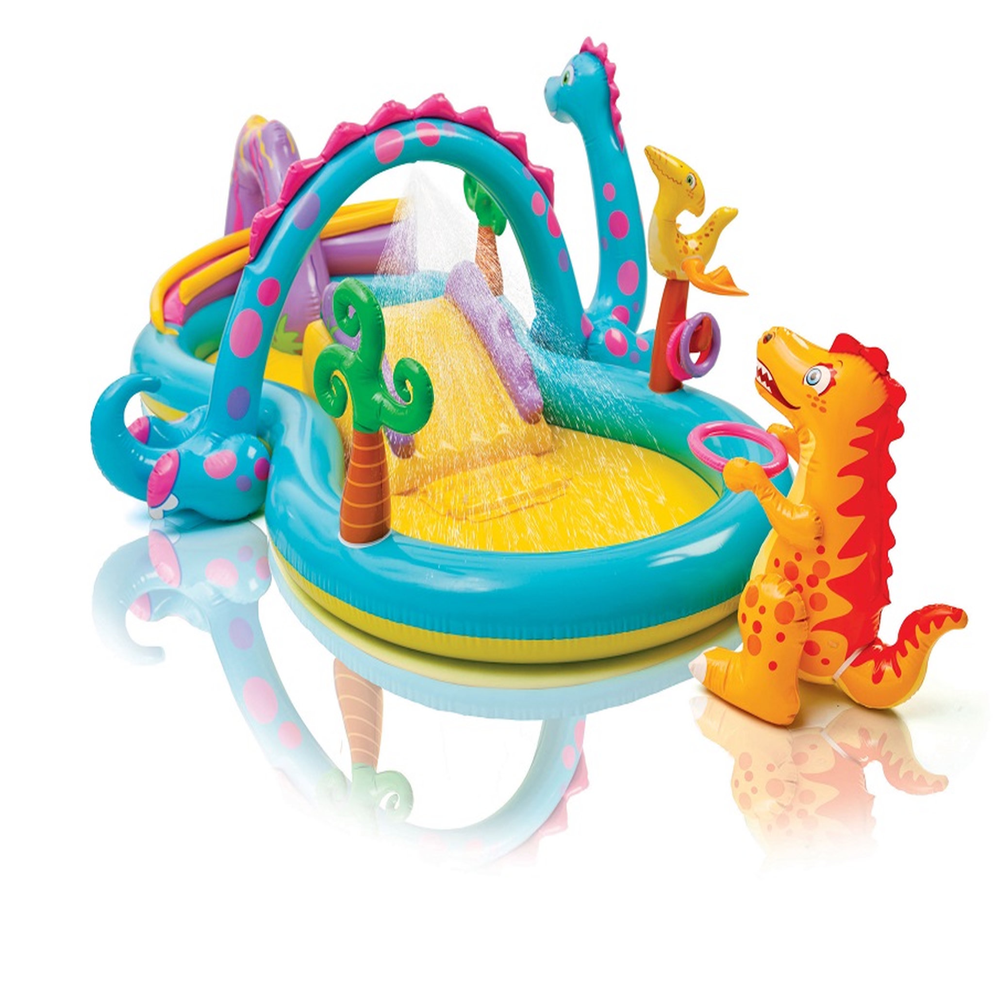 INTEX Aire de jeu gonflable Dinoland