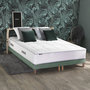 Voir la diapositive 2 : IDLITERIE Ensemble matelas Ressorts 7 zones H28cm + sommier PALACIO 2 FABRICATION FRANCAISE