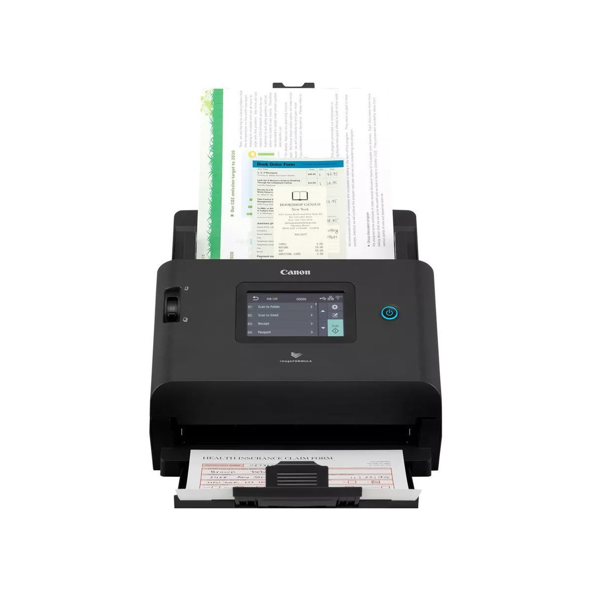 Voir la diapositive 2 : Canon Canon DR-S350NW Scanner ADF 600 x 600 DPI A4 Noir
