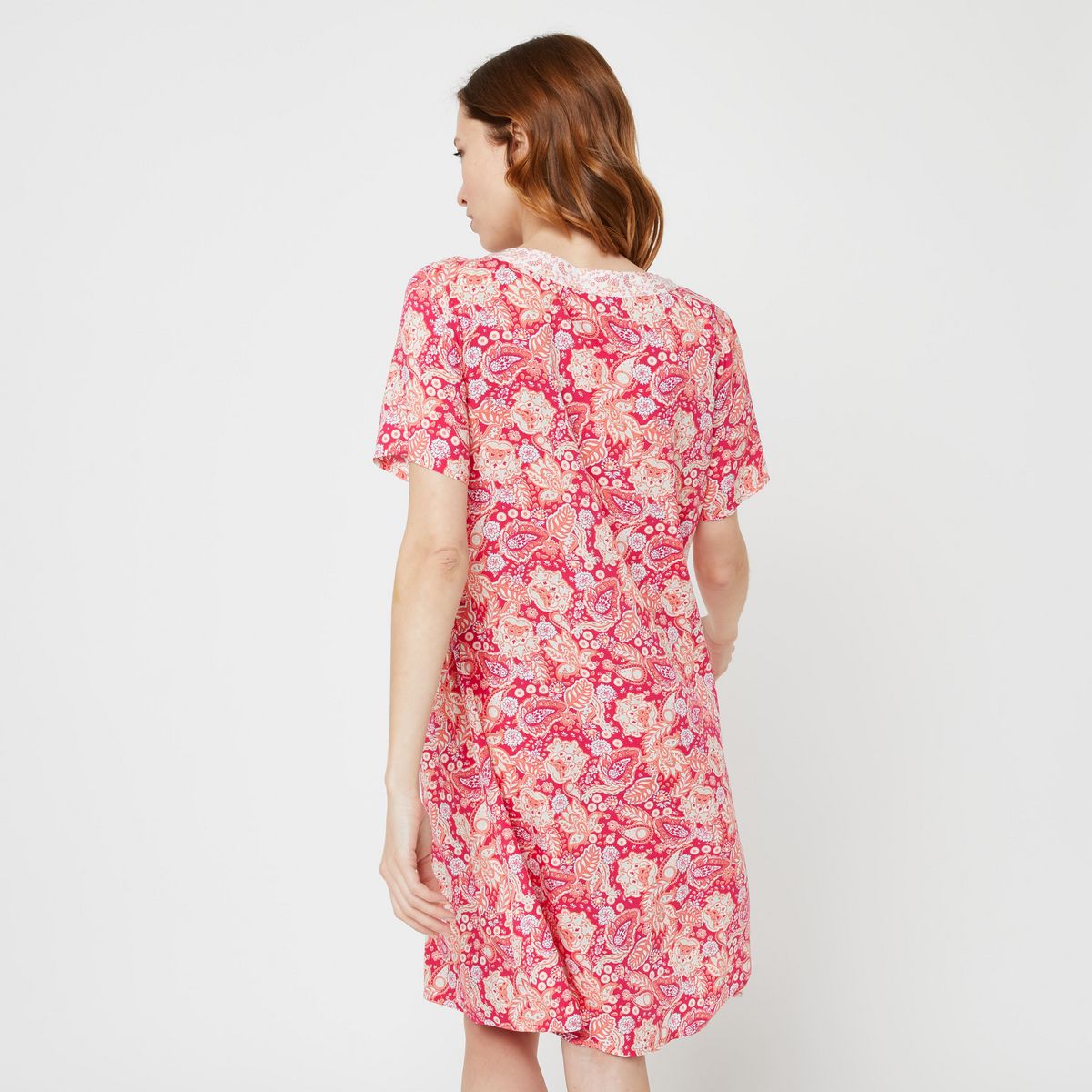 INEXTENSO Robe Fuchsia femme