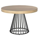 Paris Prix Table de Repas Extensible  Virginia  110-260cm Beige