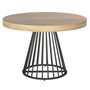 Voir la diapositive 1 : Paris Prix Table de Repas Extensible  Virginia  110-260cm Beige