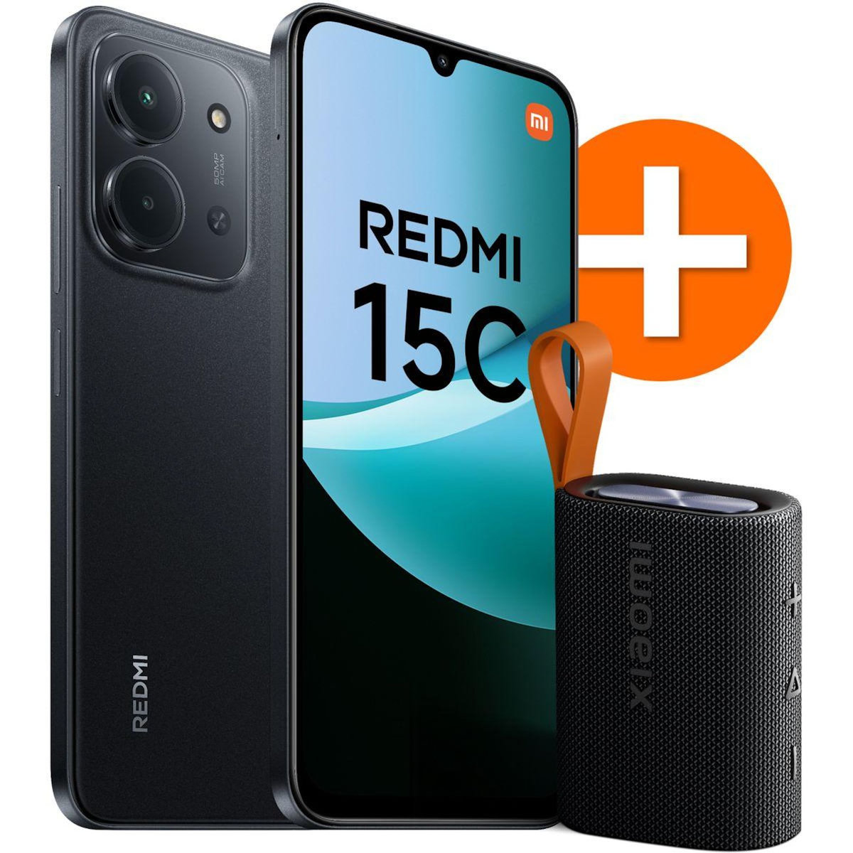 XIAOMI Smartphone Pack Redmi 15C 256Go + enceinte