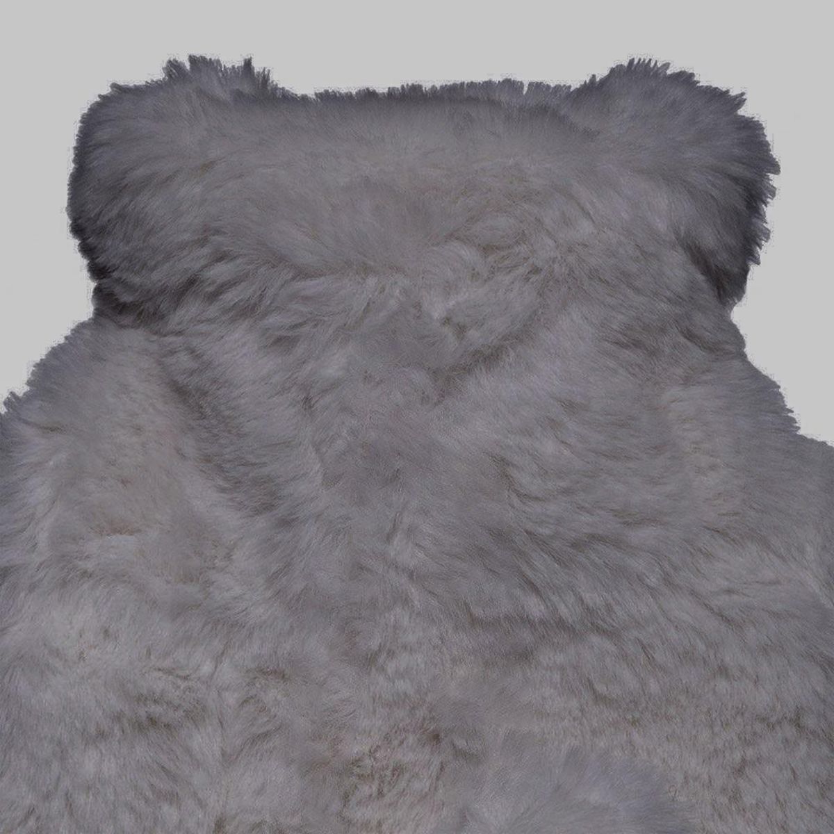 ATMOSPHERA Bouillotte fausse fourrure 280 ml gris