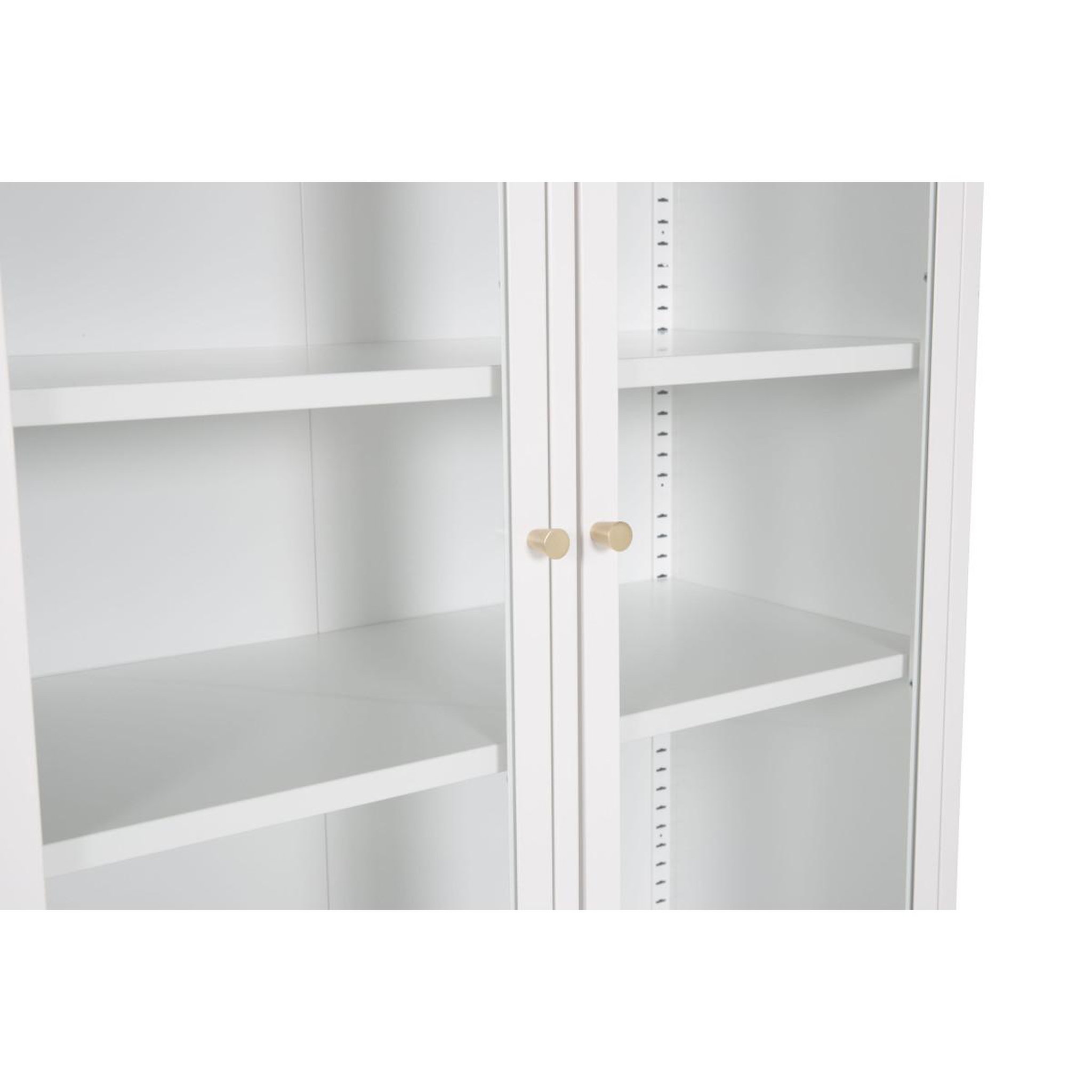 Voir la diapositive 5 : Paris Prix Vaisselier 4 portes en métal  bakal  190cm blanc
