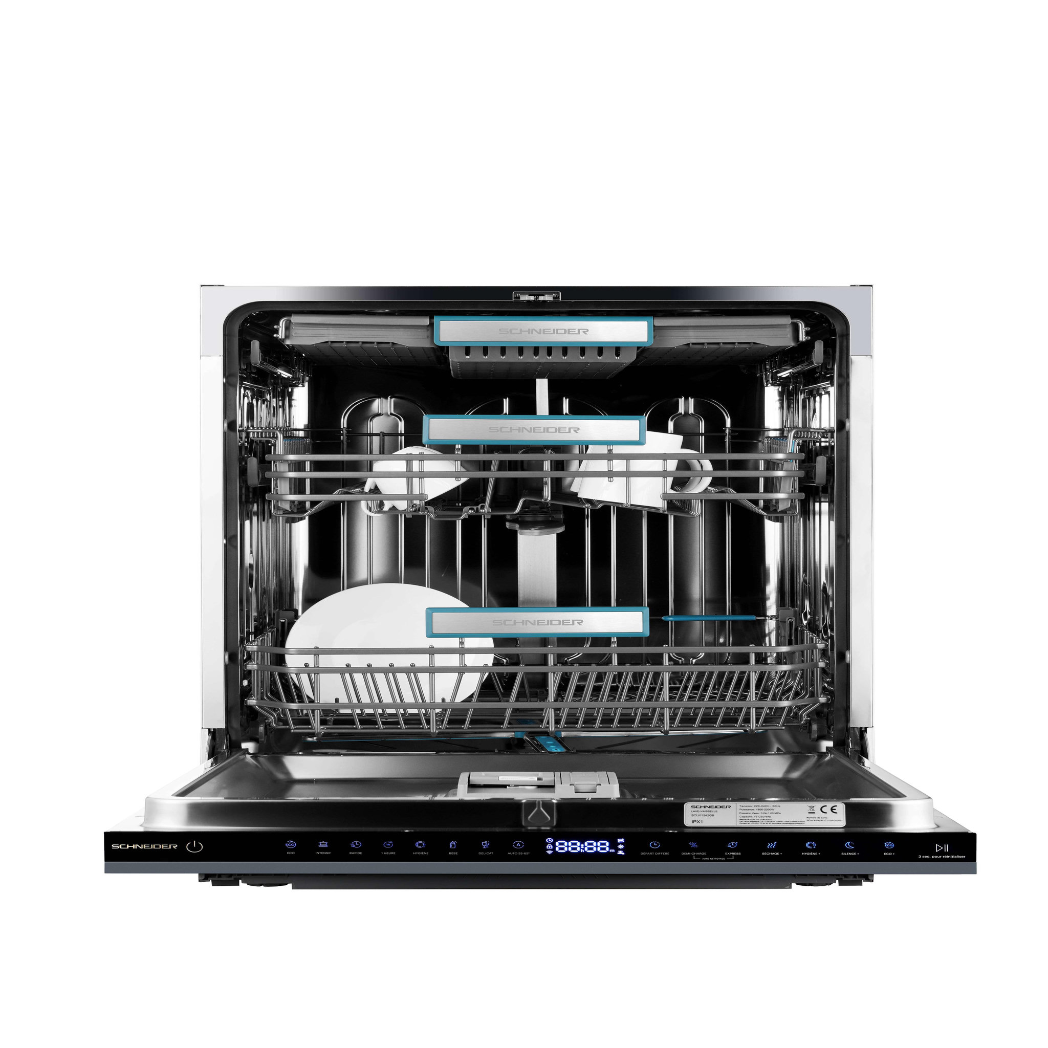 Voir la diapositive 5 : SCHNEIDER Schneider SCLVI1542GB - Lave-vaisselle tout intégrable 16 couverts