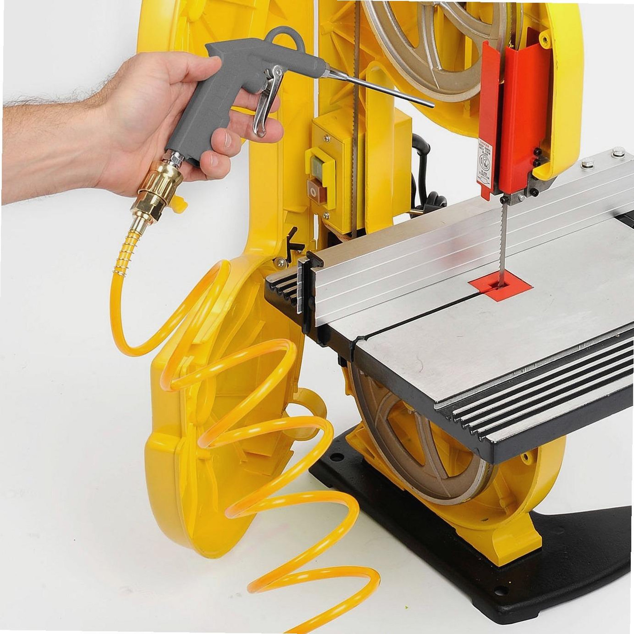 Voir la diapositive 4 : POWERPLUS Pistolet à air pneumatique à bec long