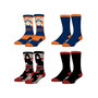 Voir la diapositive 1 : FREEGUN Lot de 4 paires de chaussettes Homme Naruto Shippuden